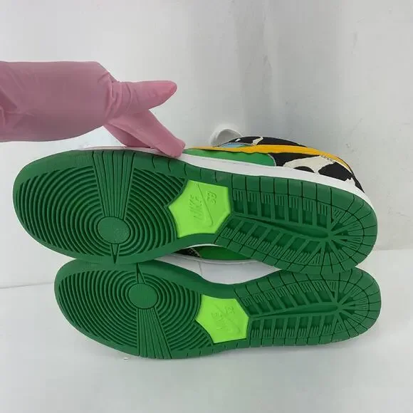 Nike Sb Dunk Low Ben & Jerry's Multicolor Athletic Shoes Men Size 10 Preowned - Picture 4 of 8